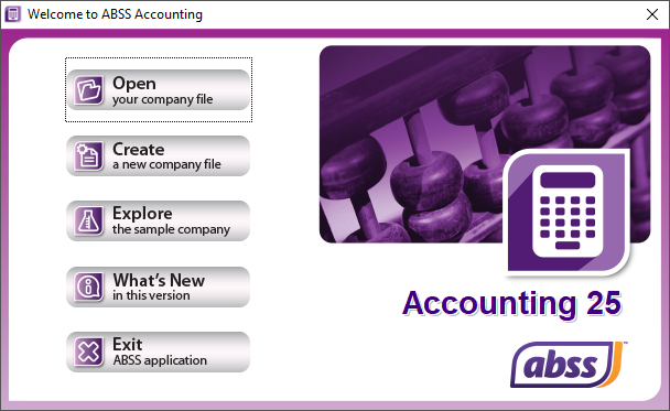 ABSS Accounting v25